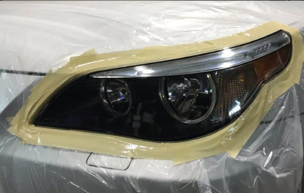 Poliranje žarometov BMW potem