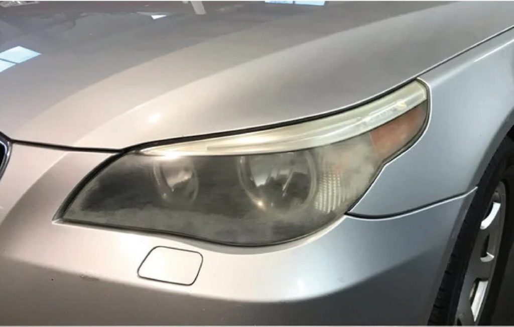 Poliranje žarometov BMW prej